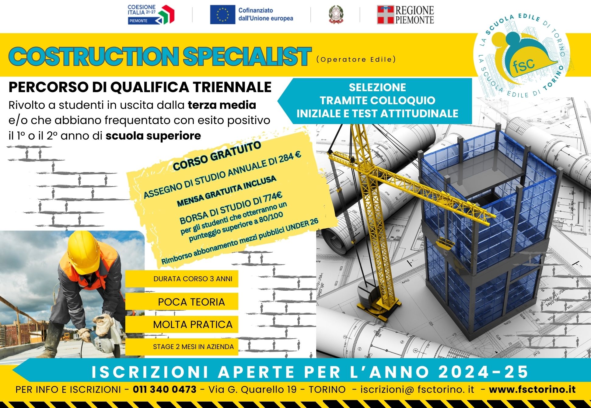 Copia di locandina COSTRUCTION SPECIALIST